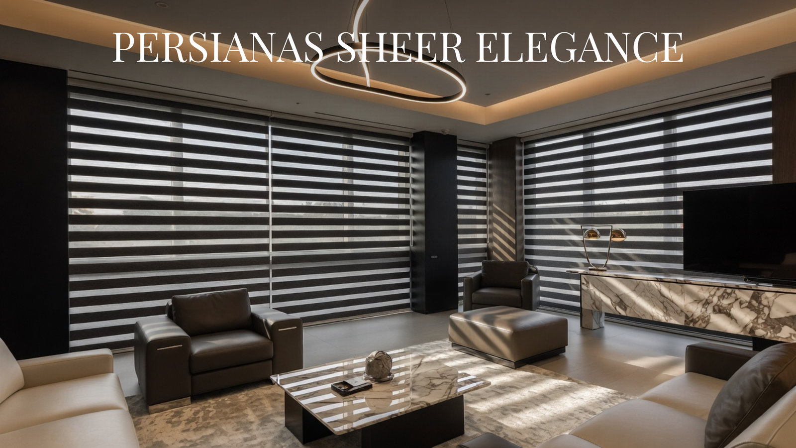 persianas sheer