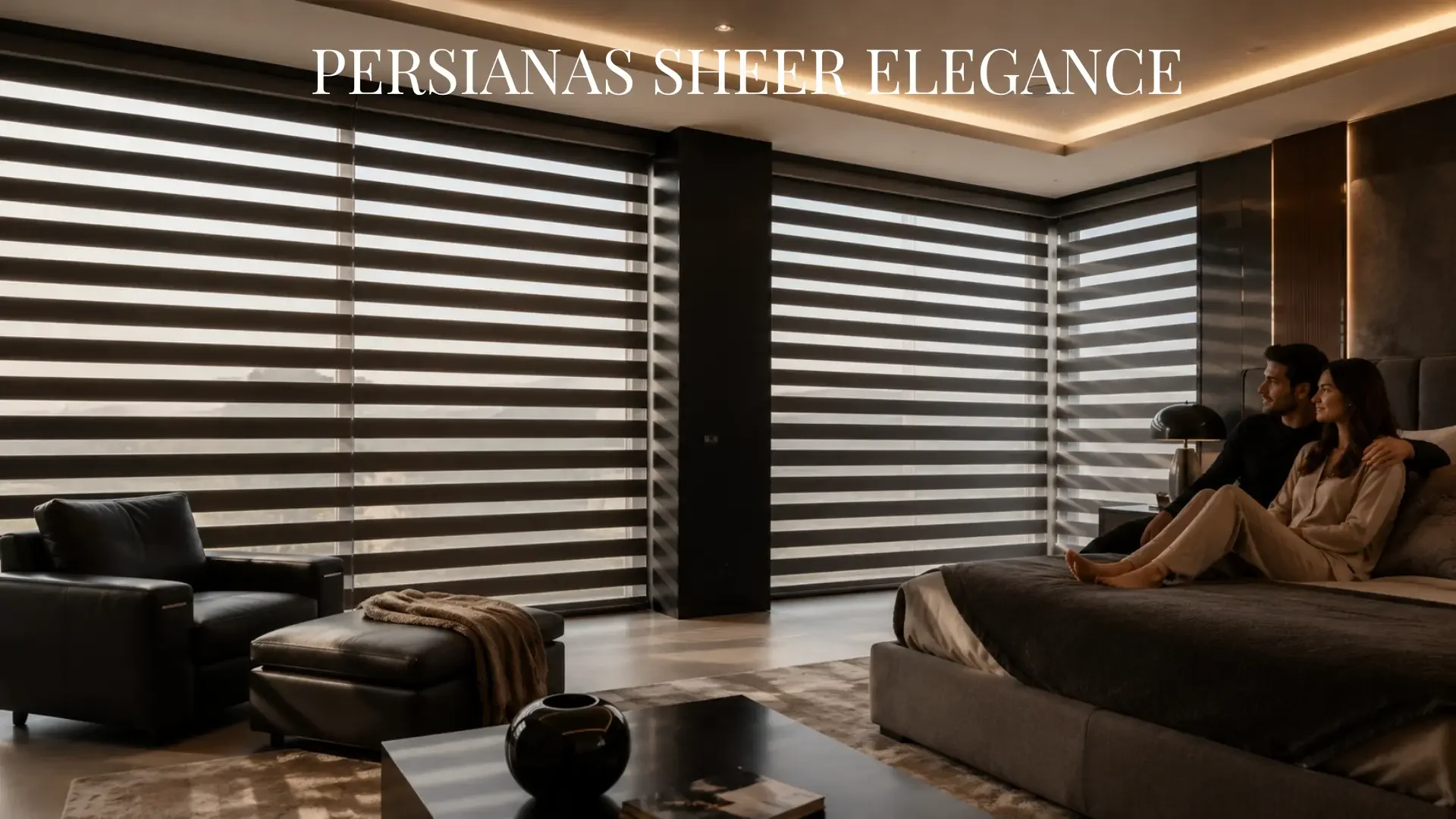 persianas sheer black out 2